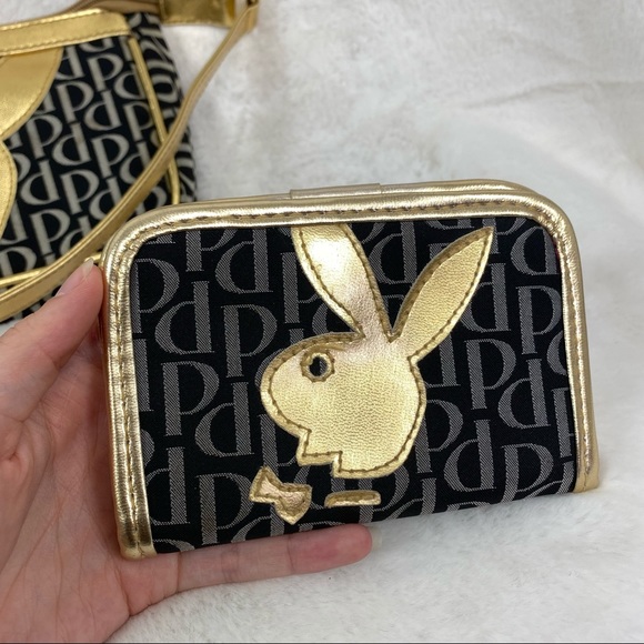Playboy Gold PB purse and wallet - Picture 4 of 14